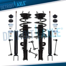 AWD Front Struts Rear Shocks Sway Bars Suspension Kit for 2013-2018 Ford Taurus