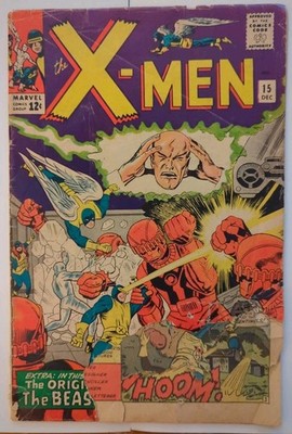 The Uncanny X-Men #15 1965 LOW GRADE