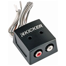 Kicker 46KISLOC Car Audio Amp 2 Channel RCA Line Output Converter KISLOC New
