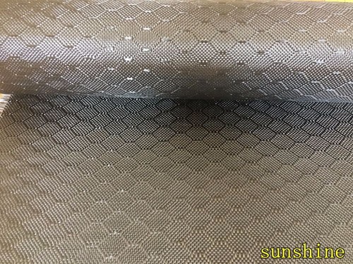 Echt Kohlefasergewebe Sechskant 240g/m² 3K - Bild 8 von 8