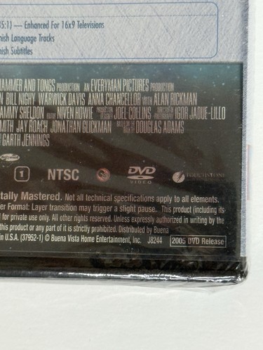 The Hitchhiker's Guide to the Galaxy DVD Brand New Sealed - Picture 6 of 8
