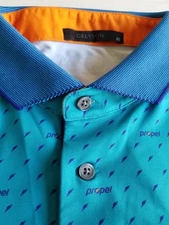 Greyson Propel Gatorade Golf Polo Shirt Performance Stretch Mens Medium