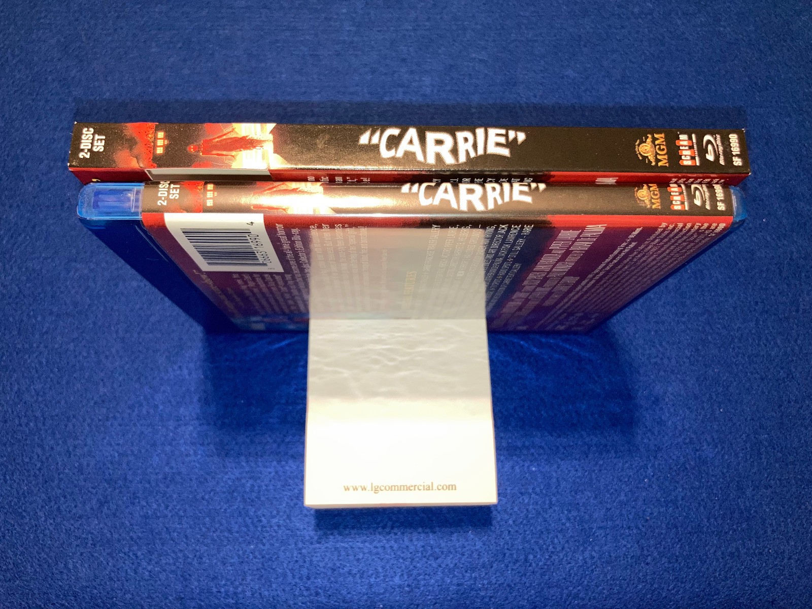 WATCHED ONCE Carrie 40th Anniversary Collector's Edition Blu-ray w/ Slipcover