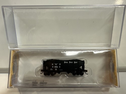 Coche tolva Bachmann escala N NKP placa de níquel carretera USRA 55 toneladas 2 bahías #99027 | Condition: New