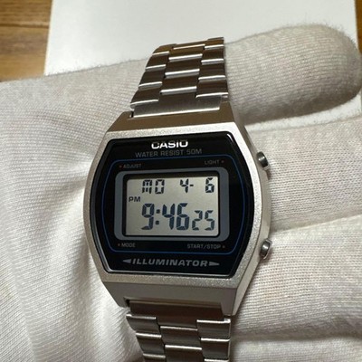 CASIO B640 Digital Watch Illuminator (Not available in Japan) w202