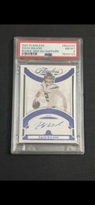 ZACH WILSON-Rookie Gem Signatures Sapphire From FLAWLESS FOOTBALL