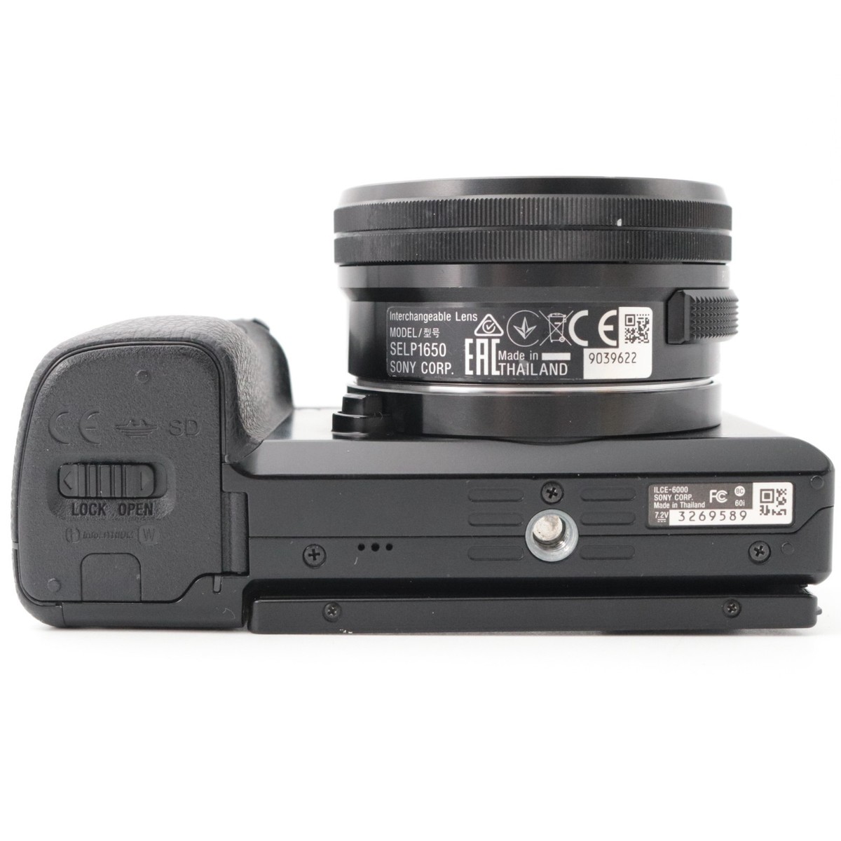 Sony Alpha a6000 ILCE-6000 Digital Camera 16-50mm Lens SC: 3551