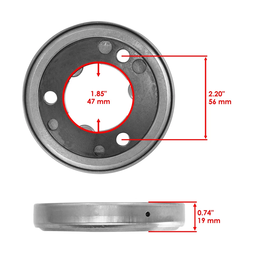 for Kawasaki KZ250 CSR LTD Belt 1980-1983 Starter Clutch One Way Bearing Sprag - Image 2 of 4