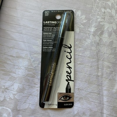 NEW Maybelline Lasting Drama Waterproof Gel Eye Liner Pencil 601 SLEEK ONYX