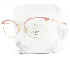 Vogue Eyeglasses VO 4208 5141 Glasses Brushed Pink on Pale Gold 50mm with Case