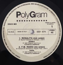 Disco Mix - vinile 12" Promo Italia 1989 Italodisco
