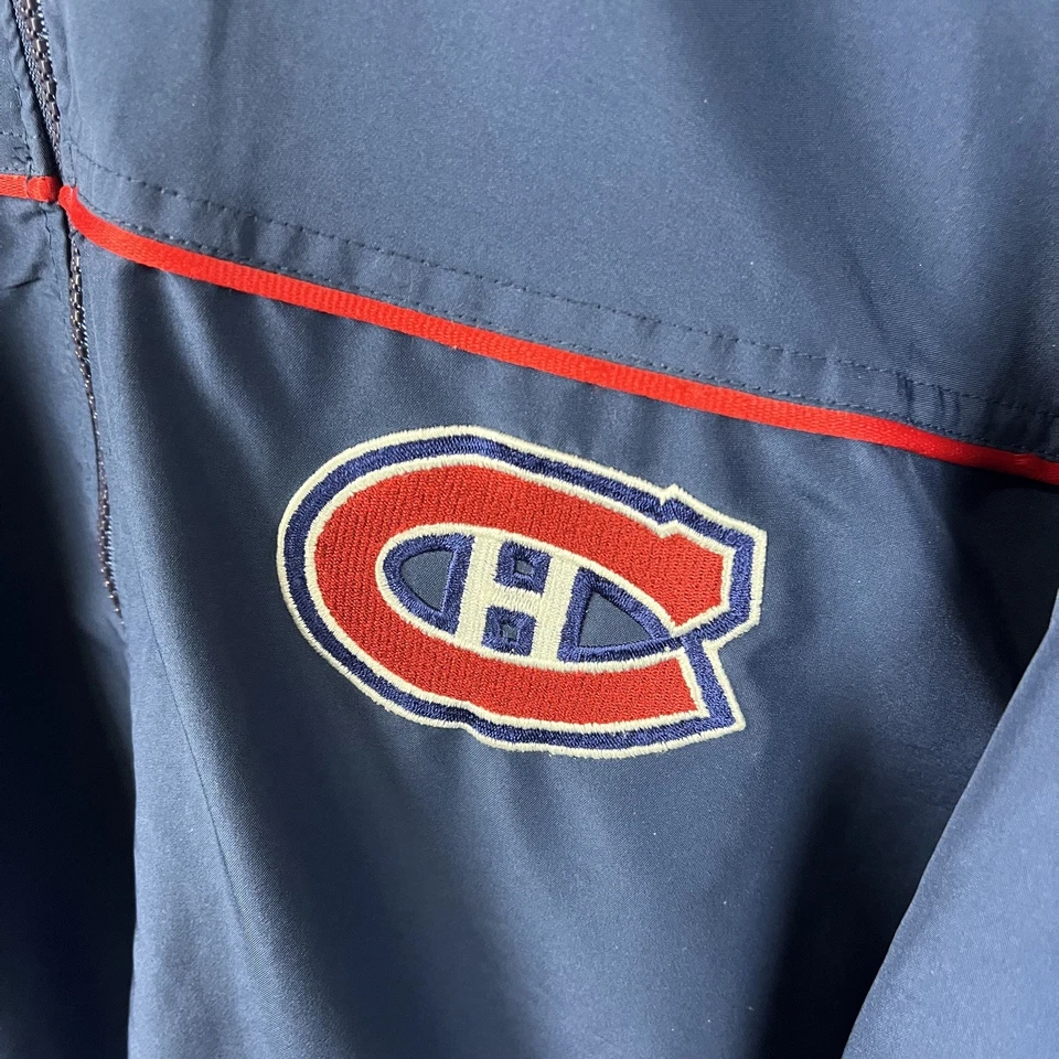 Chaqueta polar reversible vintage años 90 NHL Nike Montreal Canadiens talla grande  Foto 2 de 4