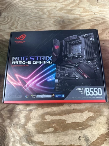 ASUS ROG Strix B550- E Gaming II AM4 ATX - Black