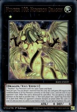 Nummer 100: Numeronendrache - Ultra Rare 1. Auflage RA01-DE039 - NM - YuGiOh