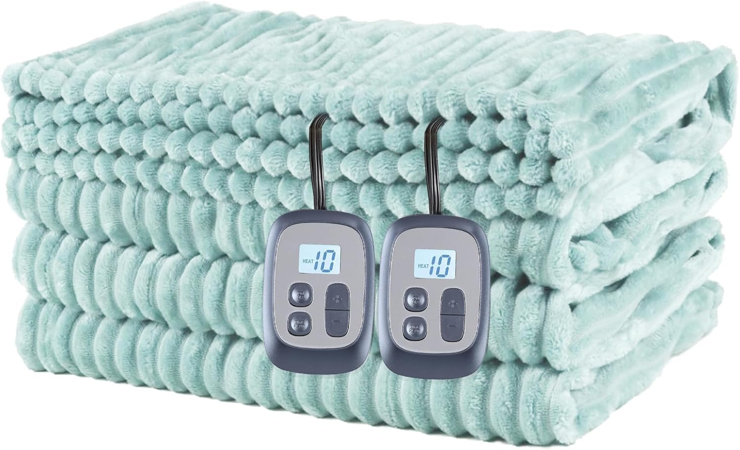 Heated Blanket Electric Blanket Full Size 72''X84'', Soft Fl