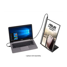 ASUS - ZenScreen 15.6" FHD IPS Portable Monitor with Foldable Smart Case USB-C 