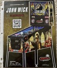 Stern JOHN WICK - LE - Limited Edition - Pinball Machine Flyer / Brochure