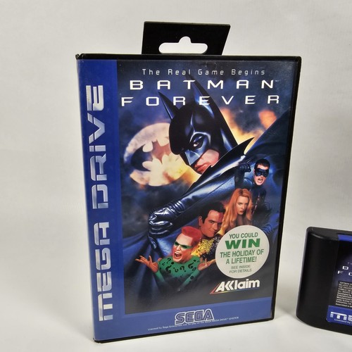 Batman Forever Sega Mega Drive PAL UK completo acclamazione - Foto 5 di 7