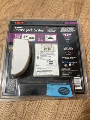 Cinch Funk Telefon Klinkenanlage RCA926 Basiseinheit Verlängerungsbuchse - Bild 3 von 10