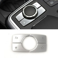 Silber Für Mercedes ML GL W166 X164 Center Konsole Multimedia Tasten Abdeckung Silber Für Mercedes ML GL W166 X164 Center Konsole Multimedia Tasten Abdeckung