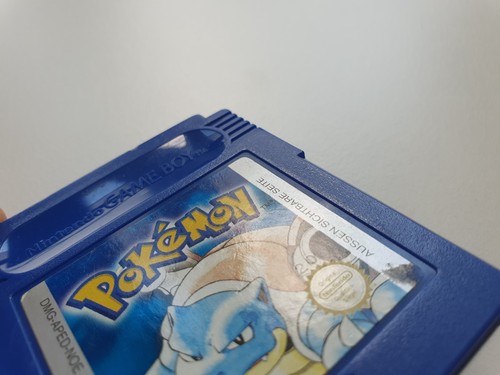 Pokemon Blau | Blaue Edition | Nintendo GameBoy Modul | Neue Batt. | TOP Zustand - Picture 7 of 12