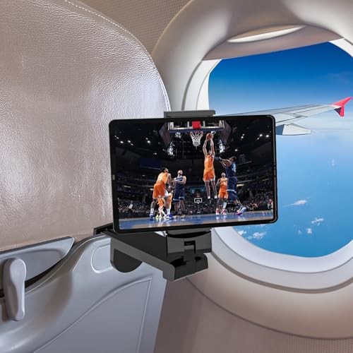 Universal Airplane Tablet Holder Mount, Travel Stand,Handsfree Travel - 第 4/7 張圖片