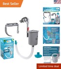 Teal Floating Pool Skimmer - Effortless Above Ground Cleaning with Debris Basket