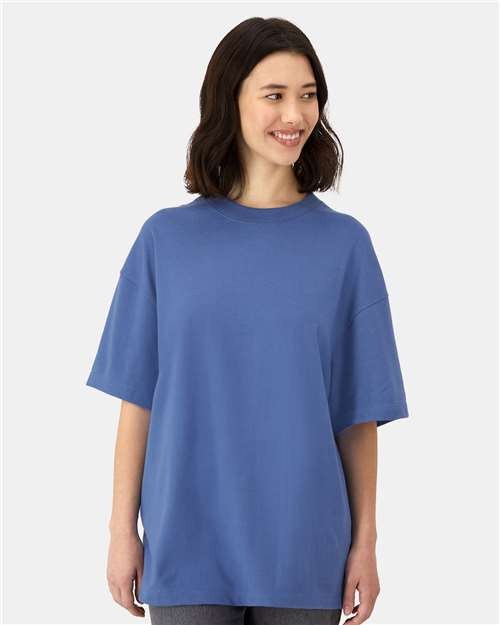Hanes 5180R Beefy-T Retro Street Heavyweight Cotton Short Sleeve