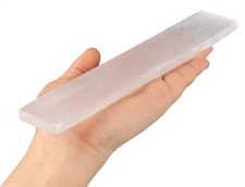 Selenite Crystal Charging Plate 7.75", Cleansing, Protection, Reiki Crystal Gift