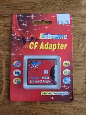 Extreme CF Compact Flash Memory Card Reader Adapter Type I