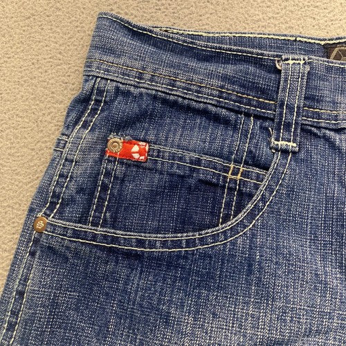 Southpole Men’s Vintage Y2K Loose Baggy Rare,Jeans Size 36,Blue,Denim - Picture 18 of 20