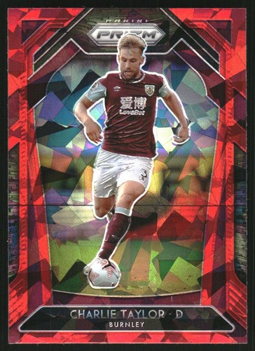 2020-21 Panini Prizm English Premier League Prizms Red Ice #49 Charlie Taylor