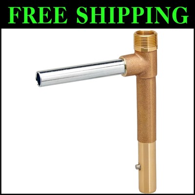 Durable Solid Brass Quick Coupler Key - Efficient Water Access Tool 1'' x 3/4''