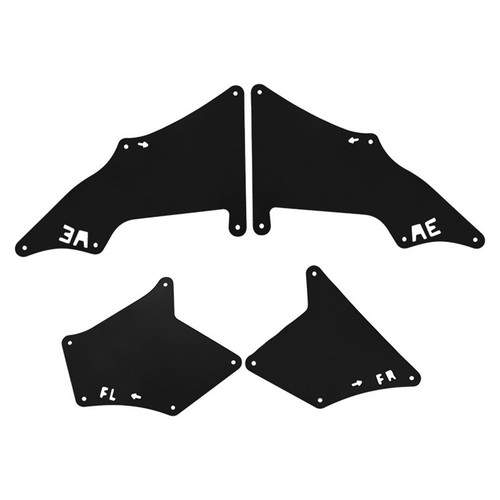 Front Wheel Mudguard EVA Rubber Mudguard Car Maintenance Easy Installation - Picture 9 of 11