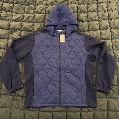 Peter Millar Rush Golf Jacket | Men s sz 2XL | Navy Blue - New with Tags