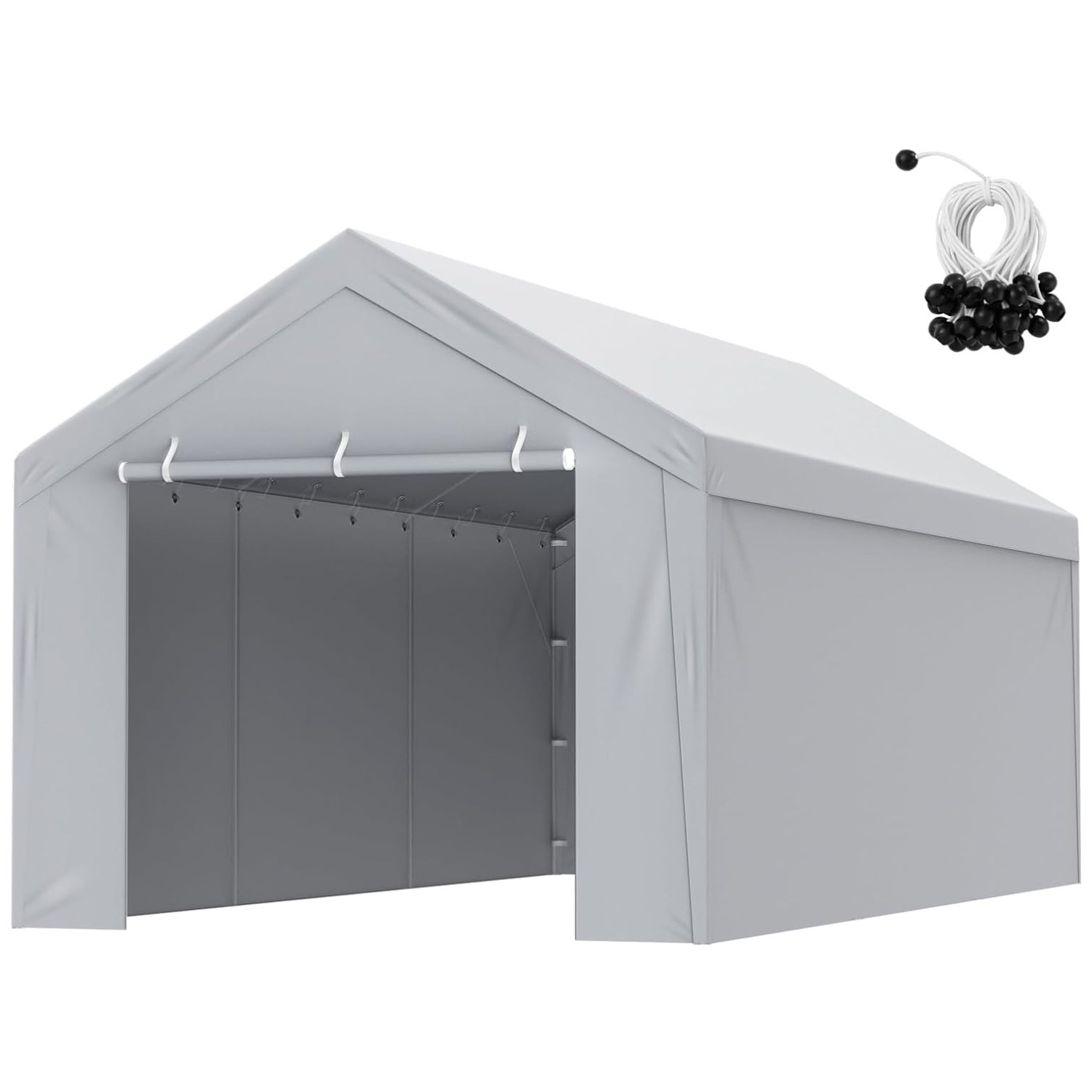 - Heavy-duty With Sidewalls & Bungee Fasteners