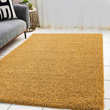 Fluffy Rugs Anti-Slip Large Shaggy Rug Bedroom Living Room Soft Carpet Floor Mat