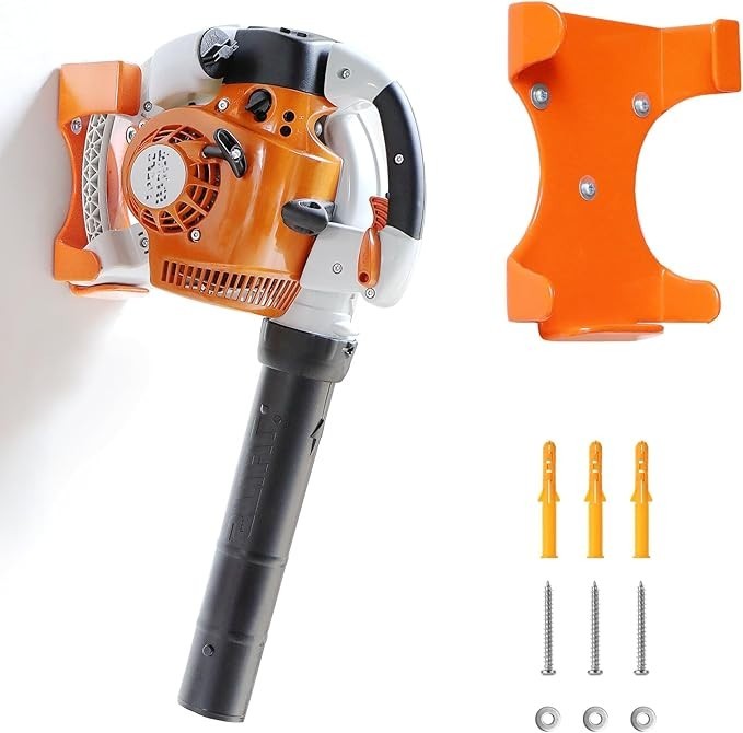 Hanger, 1 Pack Upgrade Handheld Blower Rack For Garage Wall, Leaf