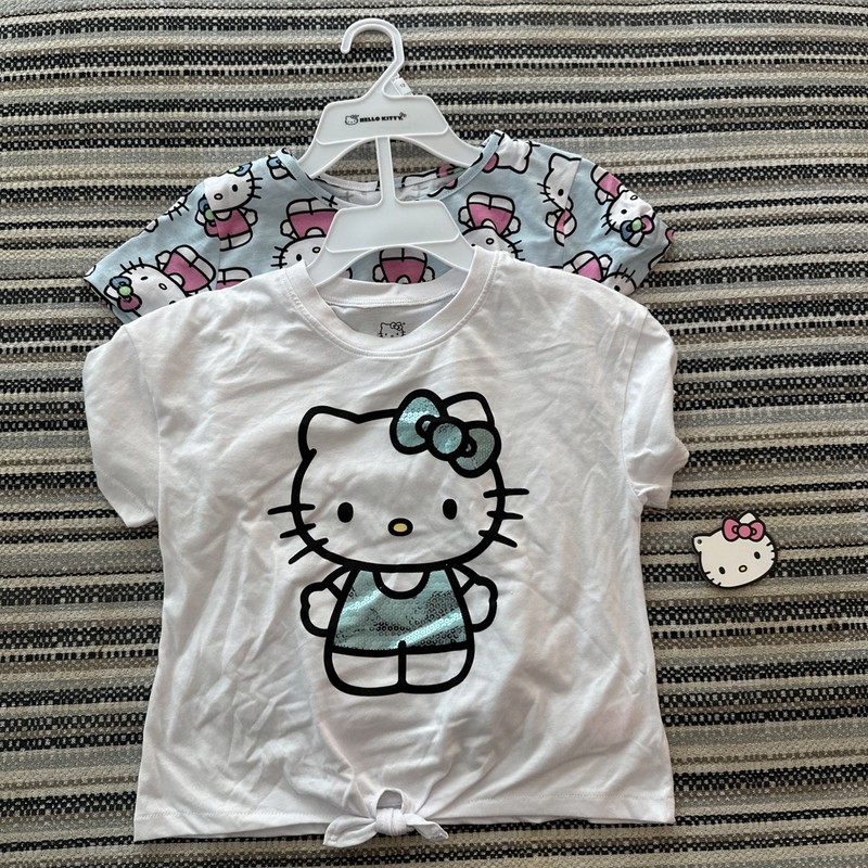 Set Of Two Hello Kitty Tshirts Size 12