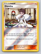diantha pokemon card Pokemon Card game Diantha 101/094 Sun & Moon Forbidden Light Japanese