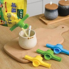 Ipow 10pz Ollette Chiudi Sacchetti Ollette Cucina Ollette In Acciaio