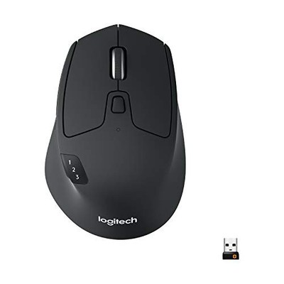 LOGITECH M720 TRIATHLON MULTI-DEVICE WIRELESS MOUSE, BLUETOOTH, - Scratch & Dent