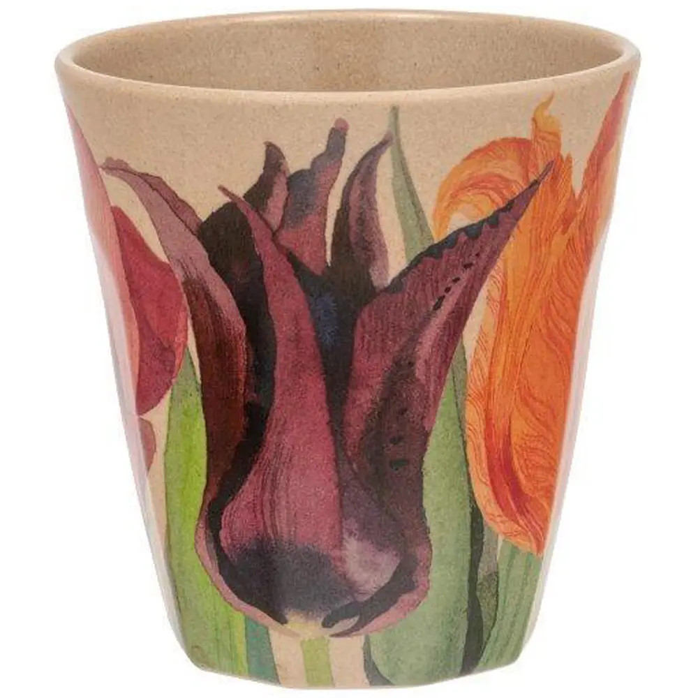 Emma Bridgewater Children's Beaker Tulips Design made of Rice Husk 300ml