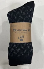 BearPaw Women's 6-Pair Boot Socks, Multicolor, Fits Shoe Size: 4-10