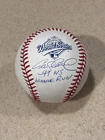 Craig Council signed 1997 World Series baseball w/97 WS Winning Run * Beckett *