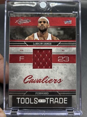 2009-10 Absolute Memorabilia Lebron James Tools of Trade Red Materials /249