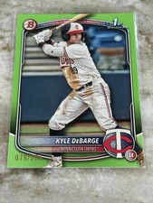 Kyle DeBarge 2025 1st Bowman 🟢Neon Green Border /399 #BP-139 Twins
