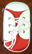 Sony PSP CASE 1000 2000 3000 RED SHOE New Zipper Hard Shell