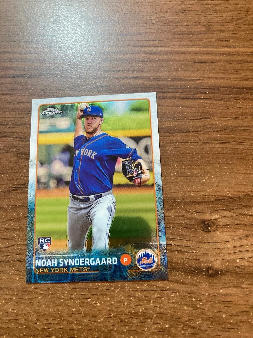 2015 Topps Chrome Short Print Noah Syndergaard #201