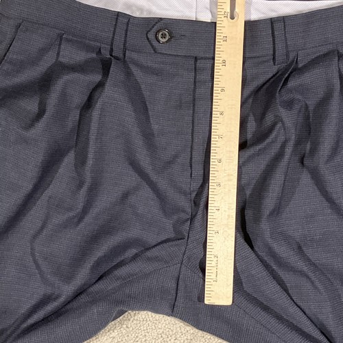 Ralph Lauren Dress Pants Mens 34x29 (Actual 32x27.5) Blue Formal Old Money - Picture 9 of 14